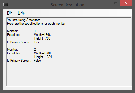 Screen Resolution preview image